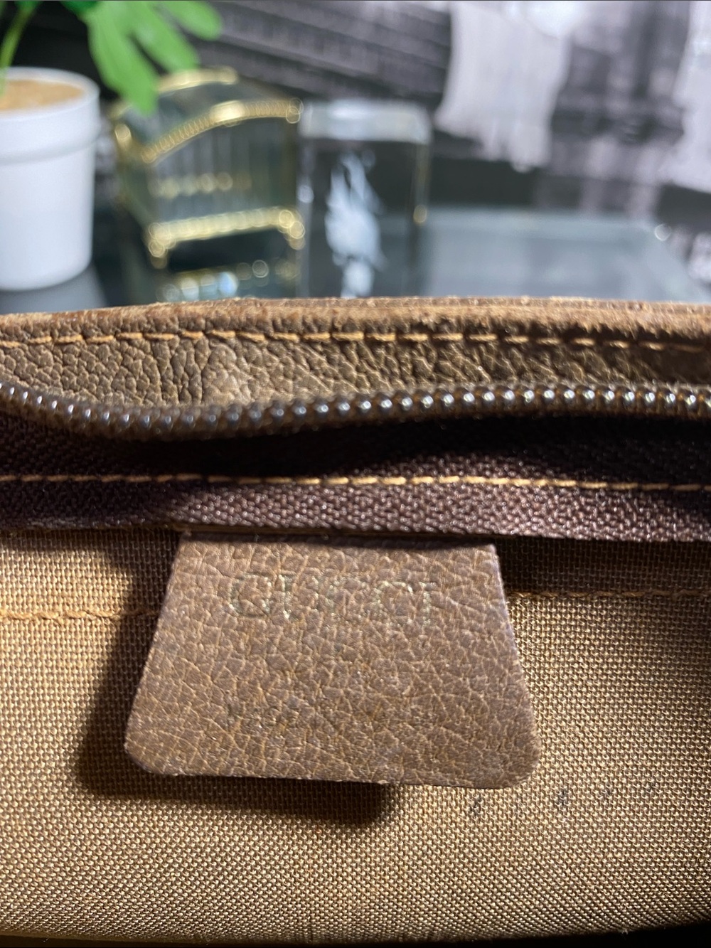 Authentic Gucci GG Plus Vintage Pouch Clutch bag - Picture 11 of 16